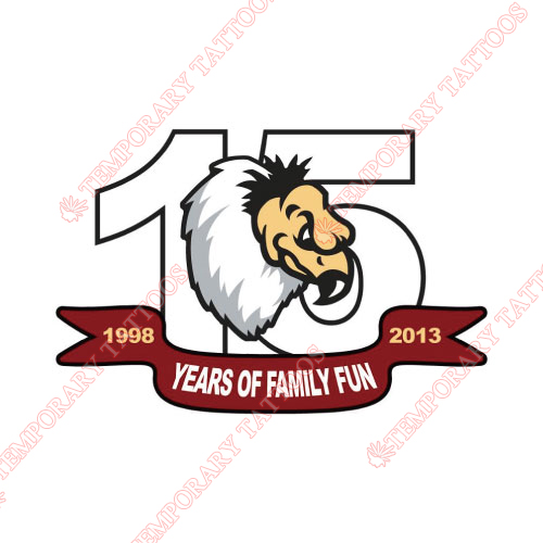 Bakersfield Condors Customize Temporary Tattoos Stickers NO.9232